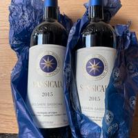 Vino da collezione Sassicaia 2015 Bolgheri