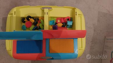 Builder table mega blocks, tavolo costruzioni