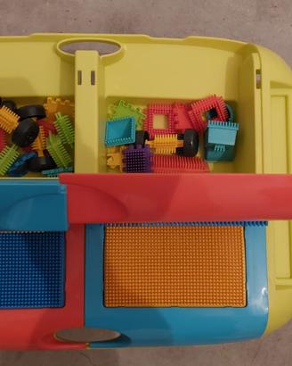 Builder table mega blocks, tavolo costruzioni