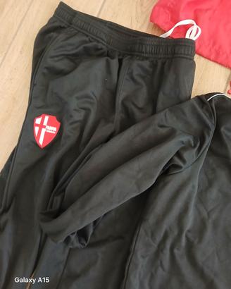 calcio Padova tuta, impermeabile zaino piccolo