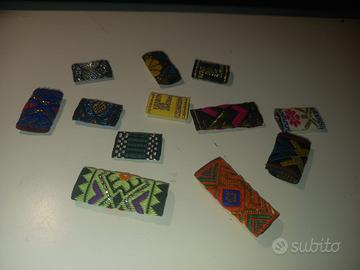 12 Perline per Dreadlocks Rasta