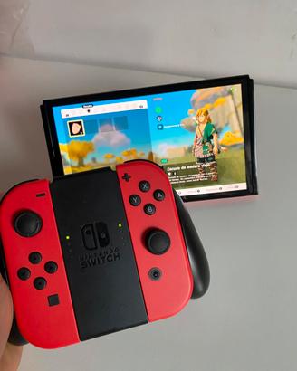 intendo Switch OLED Mario Red Edition – Perfetta