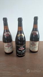 3 bottiglie Mogavero: Amarone 1978 e Recioto 1980