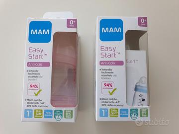 Biberon MAM Easy Start 160ml (azzurro e/o rosa)