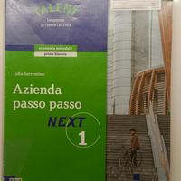 Libro scolastico AZIENDA PASSO PASSO NEXT 1 