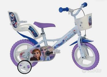 Bici frozen elsa bambina pari al nuovo