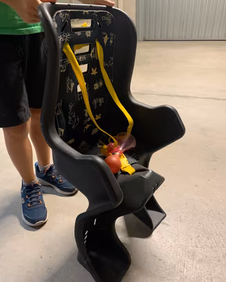 Seggiolino posteriore bicicletta