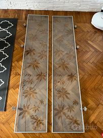 Ante con vetro e mensole  interne libreria Billy