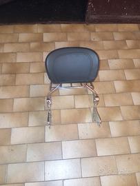 Sissy bar Elettra Glide con portapacchi
