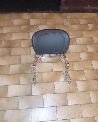 Sissy bar Elettra Glide con portapacchi