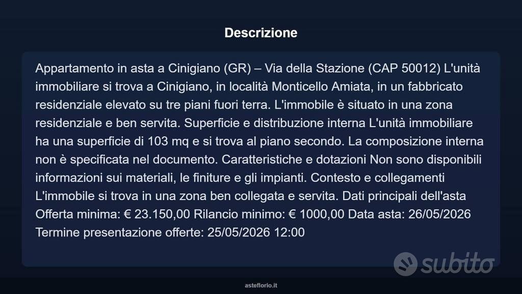 Appartamento – Cinigiano, Monticello Amiata - Vista 3