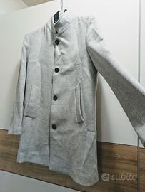 Cappotto Zara uomo ,S grigio chiaro 