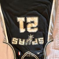 Nba Maglia Tim Duncan Spurs Adidas Swingman