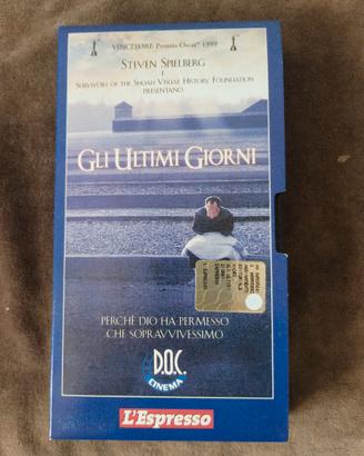 videocassetta "gli ultimi giorni"