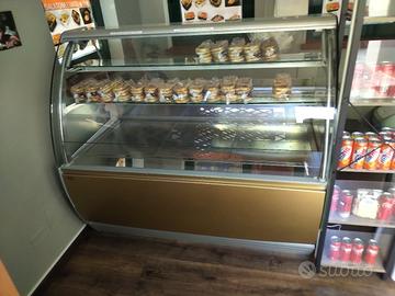 Vetrina Calda bagno Maria fino a 120 gradi