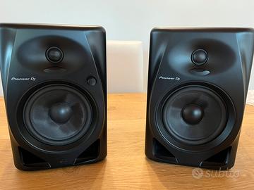 Coppia Monitor Pioneer DJ DM-50D Black seminuove