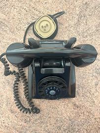 Telefono vintage anni 50 nero