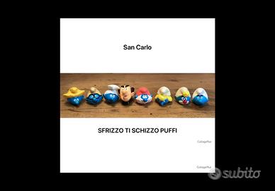 San Carlo puffi Serie extra kinder lotto