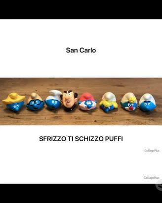 San Carlo puffi Serie extra kinder lotto