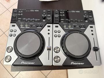 Coppia pioneer cdj400 dj