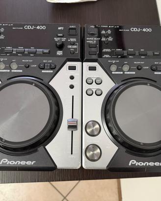 Coppia pioneer cdj400 dj