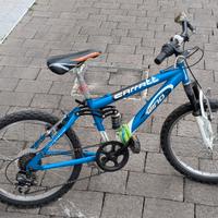 bicicletta 20" biammortizzata 