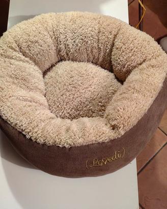 Cuccia a ciambella per cani o gatti Lovedì
