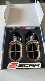 Pedane maggiorate SCAR titanio