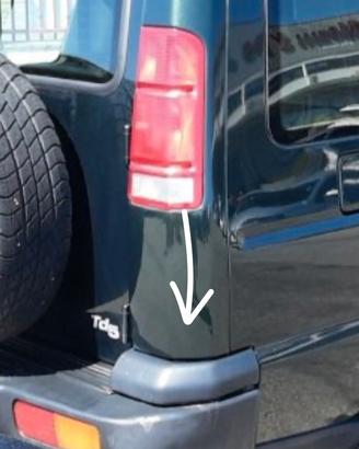 ricambi  land rover,  paraurti posteriore 
