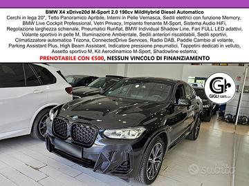 BMW X4 XDrive20d M-Sport C20" TETTO Navi CAM LED 