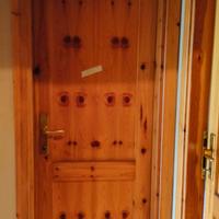 Porte di pino abete. usate 