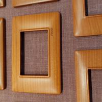 Placche Vimar in puro legno di ciliegio mod.PLANA 