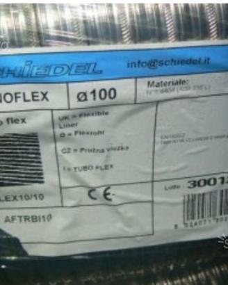 Tubo inox flessibile per caldaia,stufa,camino