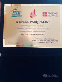 Targhe Commemorative FILTRI Triathlon Piemonte
