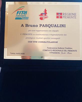 Targhe Commemorative FILTRI Triathlon Piemonte