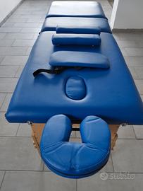 lettino per massaggi e trattamenti 