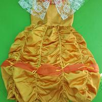 Vestito carnevale la bella e la bestia