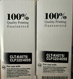 Coppia di Toner nero compatibile Samsung