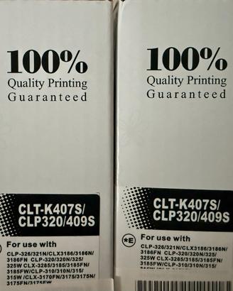 Coppia di Toner nero compatibile Samsung