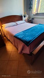 letto matrimoniale in arte povera 