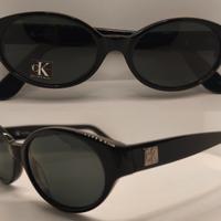 CALVIN KLEIN CK occhiale sole nuovo donna nero