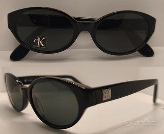 CALVIN KLEIN CK occhiale sole nuovo donna nero