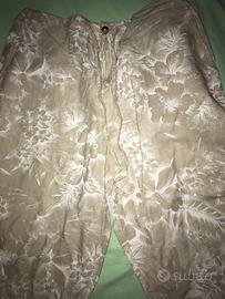 Pinocchietti in Lino nuovi, taglia L/48