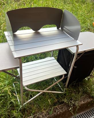Mobiletto cucina caravan campeggio