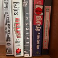 Vari VHS film e documentari sui Beatles