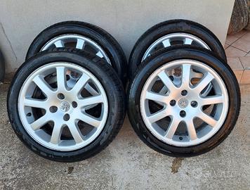 Cerchi in lega 16" originali PEUGEOT 206 GTI -