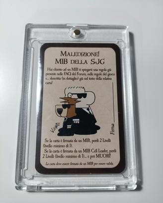 Munchkin  maledizione MIB della SJG
