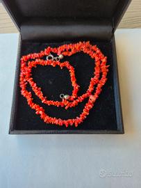collana in corallo