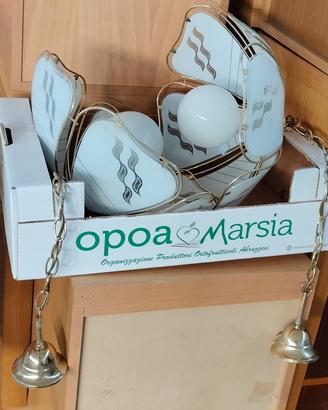 Coppia Lampadari Vintage Camera Bambini e Non Solo