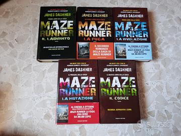 Maze runner serie libri completa